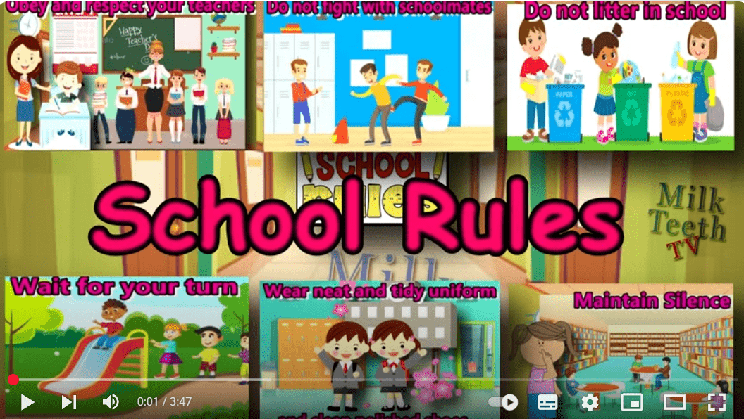 Theme 1 - School Rules